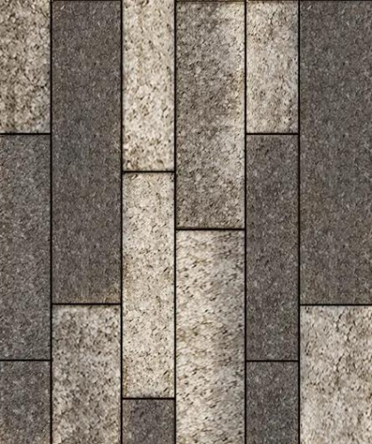 Тротуарная плитка Регата, Гладкий, Антрацит, высота 60 мм (280*120; 360*120; 480*120; 480*160; 640*160)