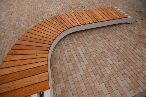 Тротуарная плитка Прямоугольник, Искусственный камень, Степняк, высота 60 мм (100*200)