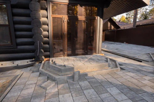 Тротуарная плитка Литос, Искусственный камень, Габбро, высота 60 мм (500*300; 450*300; 300*200; 300*300; 400*300; 300*250)