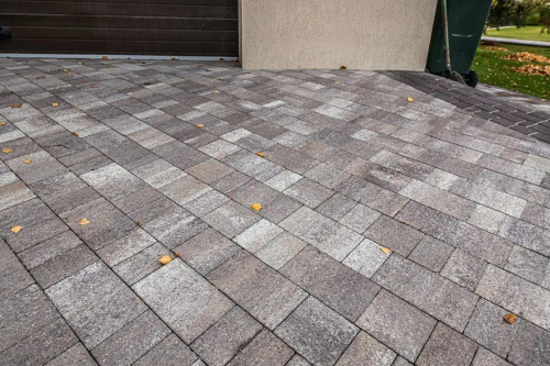 Тротуарная плитка Старый город, Гранит, Хаски, высота 60 мм (160*160; 260*160; 160*100)