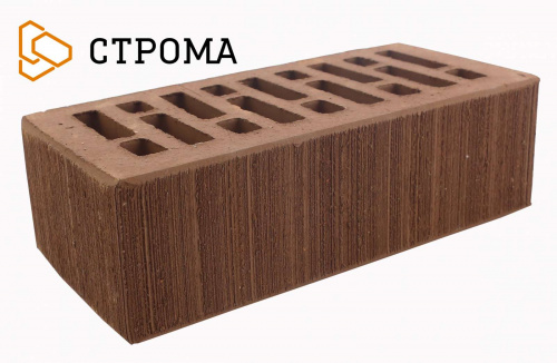 Кирпич коричневый бархат пустотелый полуторныйпо цене 61.35 руб./шт