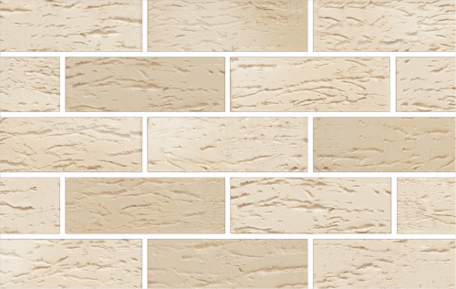 Кирпич сливки меланж рустика пустотелый полуторныйпо цене 48.60 руб./шт