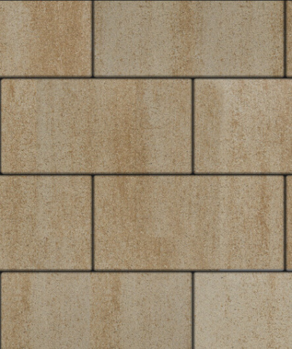 Тротуарная плитка ЛА-ЛИНИЯ, Искусственный камень, Степняк, 600*300, высота 60