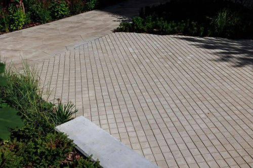 Тротуарная плитка Квадрат, Гладкий, Белый, высота 60 мм (100*100)