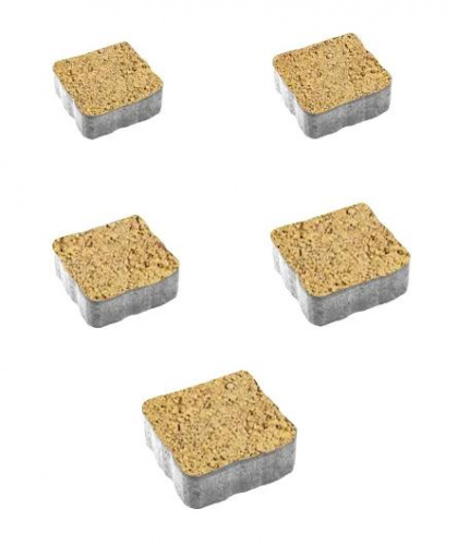 Тротуарная плитка Абрис, Гладкий, Каир, высота 60 мм (73*91; 83*91; 93*91; 103*91; 113*91)