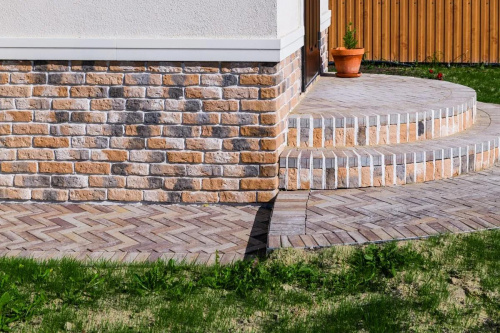 Тротуарная плитка Паркет, Искусственный камень, Доломит, высота 60 мм (180*60)