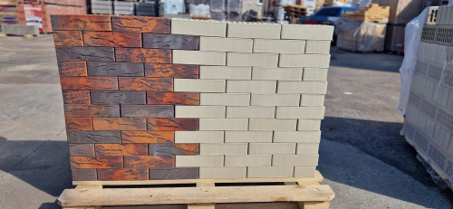 Кирпич flash strit кора дуба+инкрустация пустотелый евро полуторныйпо цене 74.24 руб./шт