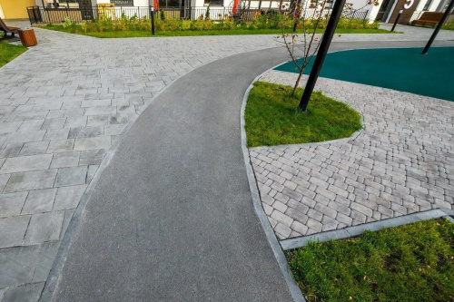 Тротуарная плитка Классико, Гладкий, Хаски, высота 60 мм (115*172; 115*115; 57*115)