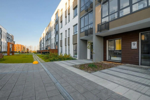 Тротуарная плитка Прямоугольник, Гладкий, Белый, высота 60 мм (100*200)