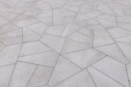 Тротуарная плитка Мозайка, Гранит, Белый, высота 80 мм (559*361*280*408; 591*79*558*152*280; 280*420*243*280; 206*550*349*420;72*560*457*496;457*560*280*496)