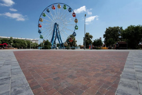 Тротуарная плитка Абрис, Гладкий, Арабская ночь, высота 60 мм (73*91; 83*91; 93*91; 103*91; 113*91)