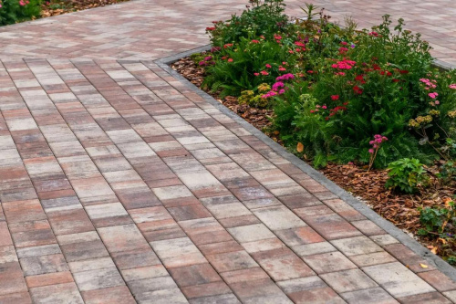 Тротуарная плитка Старый город, Гладкий, Клен, высота 60 мм (160*160; 260*160; 160*100)