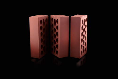  Бордо темный Гладкий Пустотелый одинарный по цене 61 руб./шт