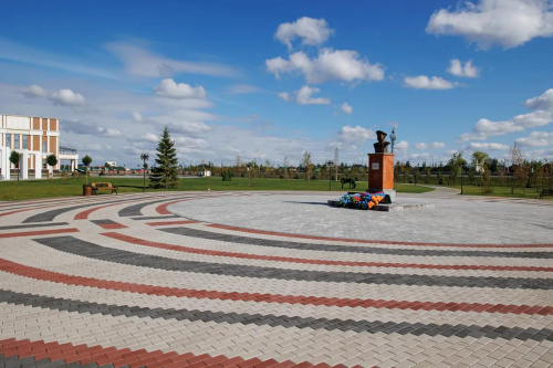 Тротуарная плитка Прямоугольник, Гладкий, Белый, высота 60 мм (100*200)