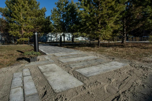 Тротуарная плитка Прямоугольник, Гладкий, Антрацит, высота 80 мм (900*300)