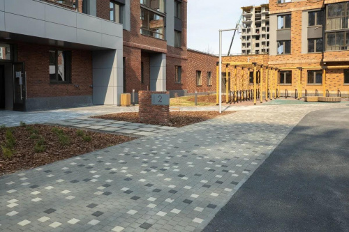 Тротуарная плитка Квадрат, Гладкий, Белый, высота 60 мм (100*100)