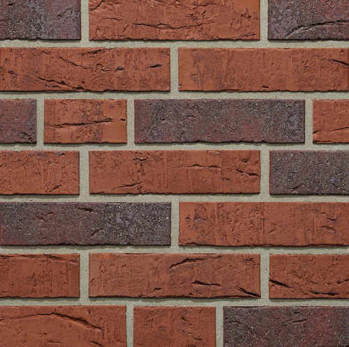 Кирпич клинкер фюрт ручная формовка одинарный пустотелый по цене 105.12 руб./шт
