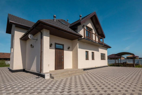 Тротуарная плитка Прямоугольник, Гранит, Белый, высота 40 мм (100*200)