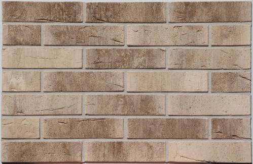 Кирпич санторини акватинта ручная формовка одинарный полнотелыйпо цене 254.68 руб./шт