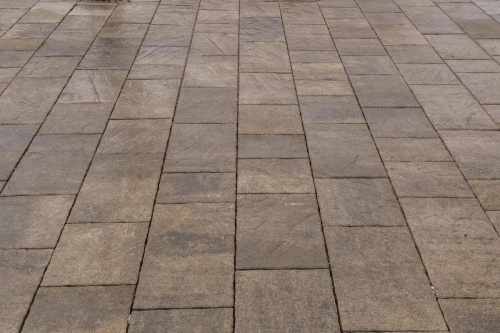 Тротуарная плитка Литос, Искусственный камень, Шунгит, высота 60 мм (500*300; 450*300; 300*200; 300*300; 400*300; 300*250)