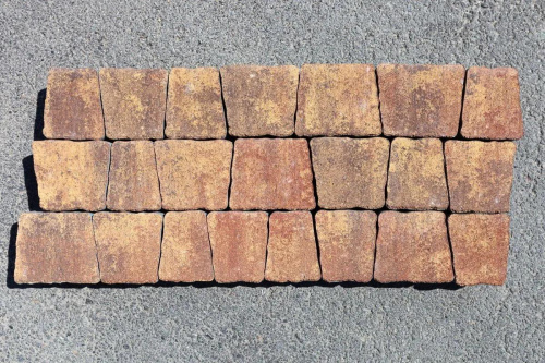 Тротуарная плитка Абрис, Гладкий, Осень, высота 60 мм (73*91; 83*91; 93*91; 103*91; 113*91)