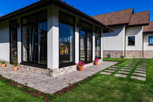 Тротуарная плитка Квадрат, Искусственный камень, Доломит, высота 60 мм (500*500)