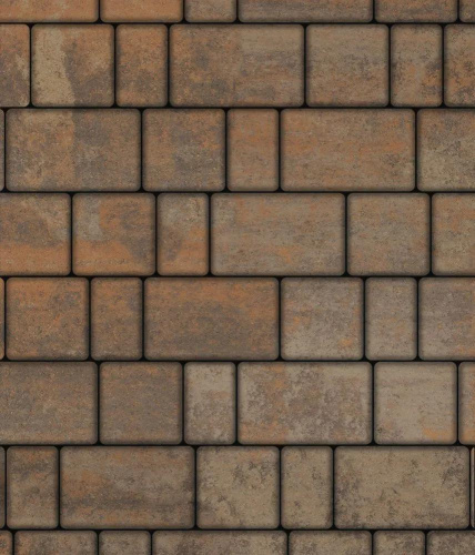 Тротуарная плитка Старый город, Гладкий, Клен, высота 60 мм (160*160; 260*160; 160*100)