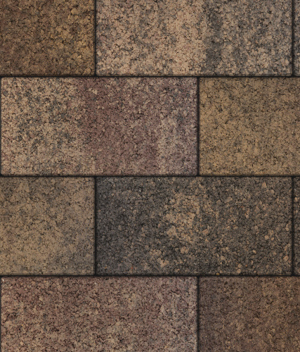 Тротуарная плитка ЛА-ЛИНИЯ, Листопад, Шелковица, 600*300, высота 60