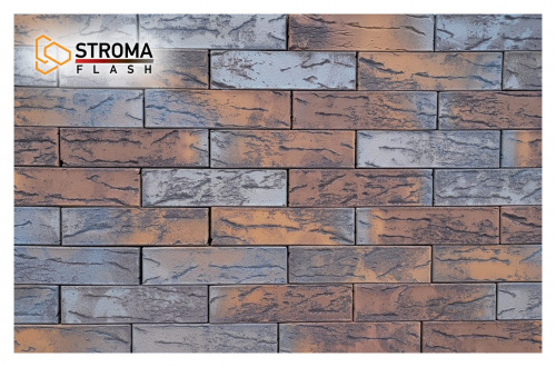 Кирпич flash kare кора дуба+инкрустация пустотелый евро полуторныйпо цене 93.28 руб./шт