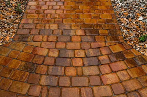 Тротуарная плитка Классико, Гладкий, Осень, высота 60 мм (115*172; 115*115; 57*115)