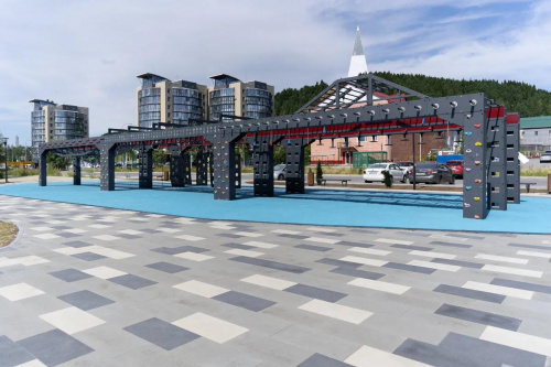 Тротуарная плитка Паркет, Гладкий, Черный, высота 80 мм (600*200)