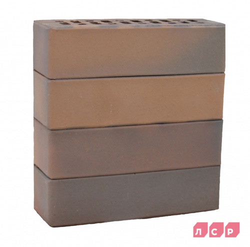 Кирпич клинкер фасадный светло-коричневый флэш прага  евро формат гладкийпо цене 50.90 руб./шт