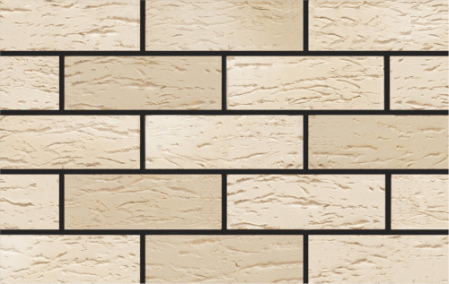 Кирпич сливки меланж рустика пустотелый полуторныйпо цене 48.60 руб./шт