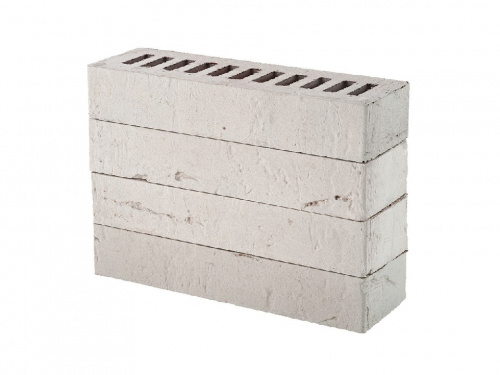 Кирпич серебристый фьорд ручная формовка длинный (long) формат пустотелыйпо цене /шт