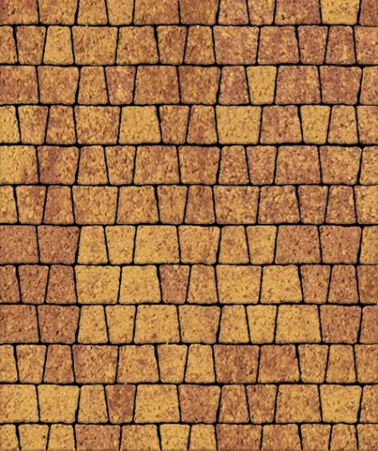 Тротуарная плитка Абрис, Гладкий, Каир, высота 60 мм (73*91; 83*91; 93*91; 103*91; 113*91)