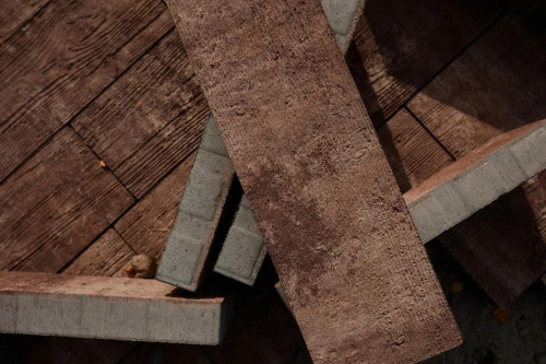 Тротуарная плитка Арбор, Арбор, Орех, высота 60 мм (450*190; 550*190; 650*190; 350*190)