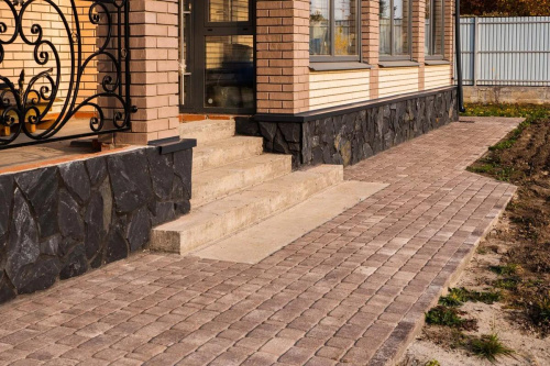 Тротуарная плитка Классико, Гранит, Хаски, высота 60 мм (115*172; 115*115; 57*115)