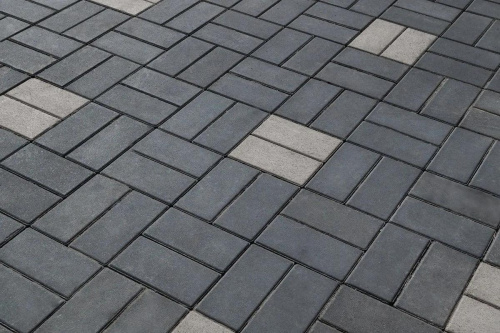 Тротуарная плитка Прямоугольник, Гладкий, Белый, высота 60 мм (100*200)