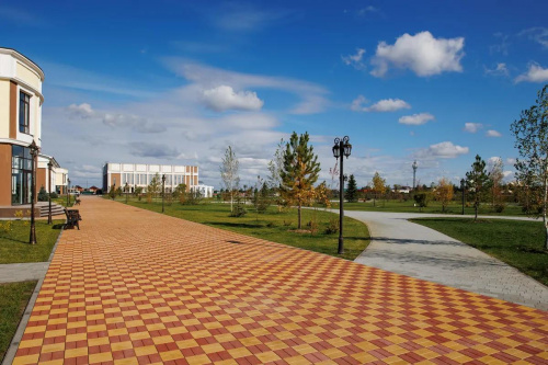 Тротуарная плитка Прямоугольник, Гладкий, Красный, высота 60 мм (100*200)