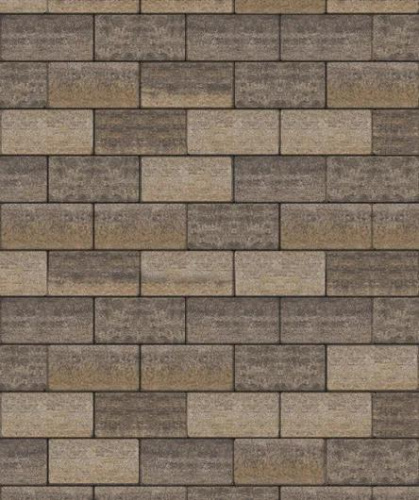 Тротуарная плитка Прямоугольник, Искусственный камень, Доломит, высота 60 мм (100*200)