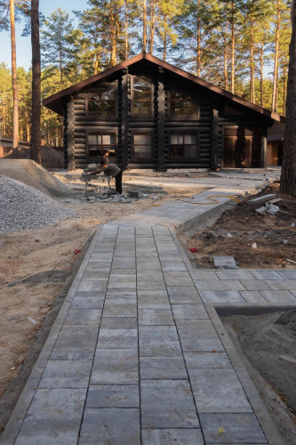 Тротуарная плитка Литос, Искусственный камень, Габбро, высота 60 мм (500*300; 450*300; 300*200; 300*300; 400*300; 300*250)