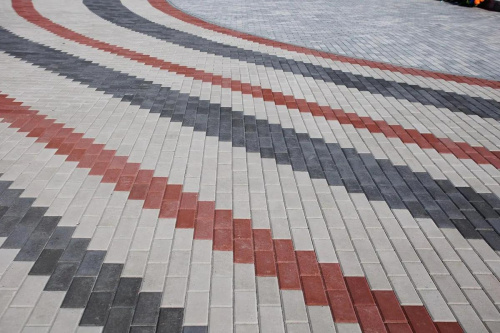 Тротуарная плитка Прямоугольник, Гладкий, Белый, высота 60 мм (100*200)