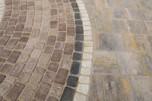 Тротуарная плитка Литос, Искусственный камень, Базальт, высота 60 мм (500*300; 450*300; 300*200; 300*300; 400*300; 300*250)