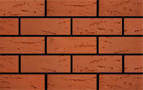 Кирпич красный рустика меланж полуторныйпо цене 31.05 руб./шт