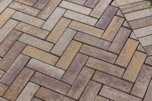 Тротуарная плитка Паркет, Искусственный камень, Доломит, высота 60 мм (180*60)