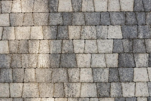 Тротуарная плитка Абрис, Гранит, Антрацит, высота 60 мм (73*91; 83*91; 93*91; 103*91; 113*91)