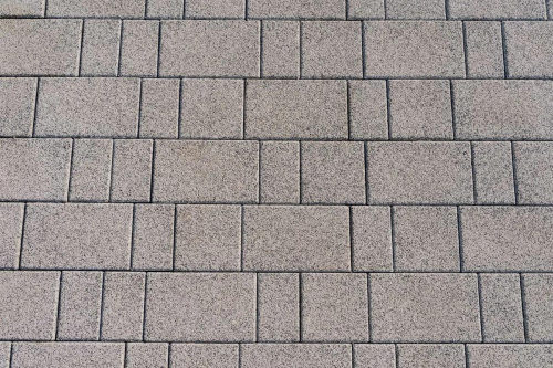 Тротуарная плитка Старый город, Мрамор, Белый с черным, высота 60 мм (160*160; 260*160; 160*100)