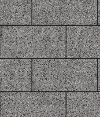 Тротуарная плитка ЛА-ЛИНИЯ, Стоунмикс, Кремовый с черным, 600*300, высота 80