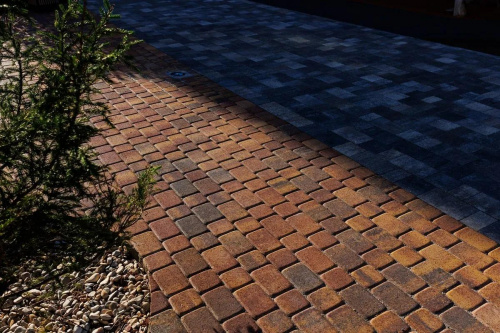 Тротуарная плитка Классико, Гранит, Осень, высота 60 мм (115*172; 115*115; 57*115)