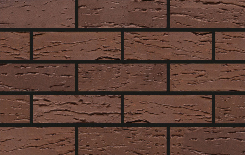 Кирпич шоколад меланж рустика пустотелый полуторныйпо цене 54 руб./шт